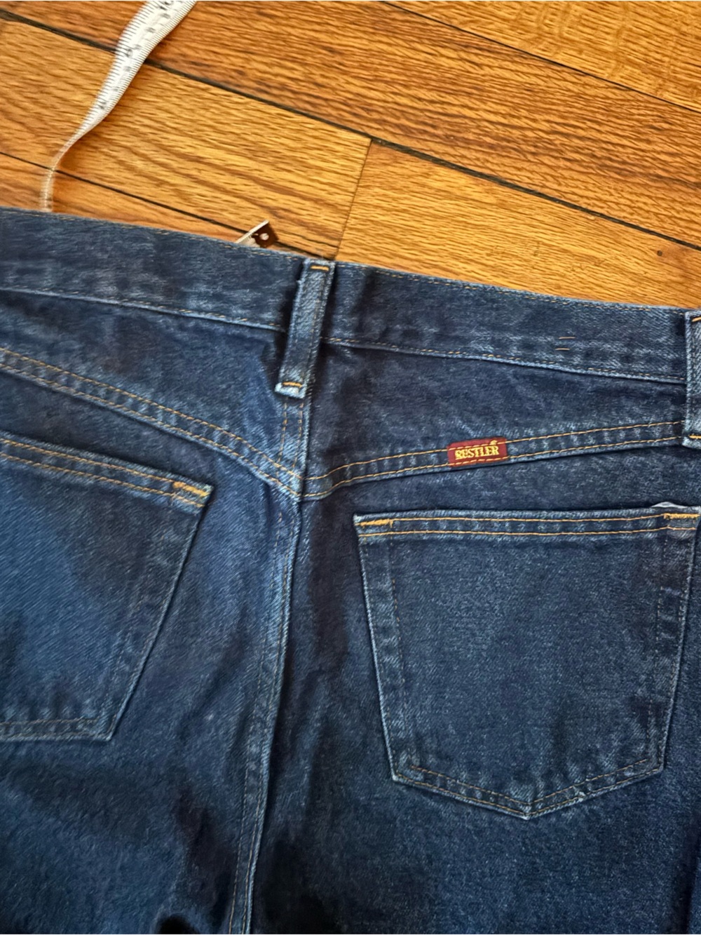 Rustler Straight-Leg Dark Blue Jeans - Picture 2 of 6